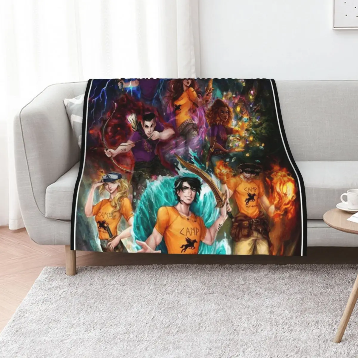 

Heroes of Olympus Poster Throw Blanket decorative Decorative Throw Soft Big Tourist Blankets