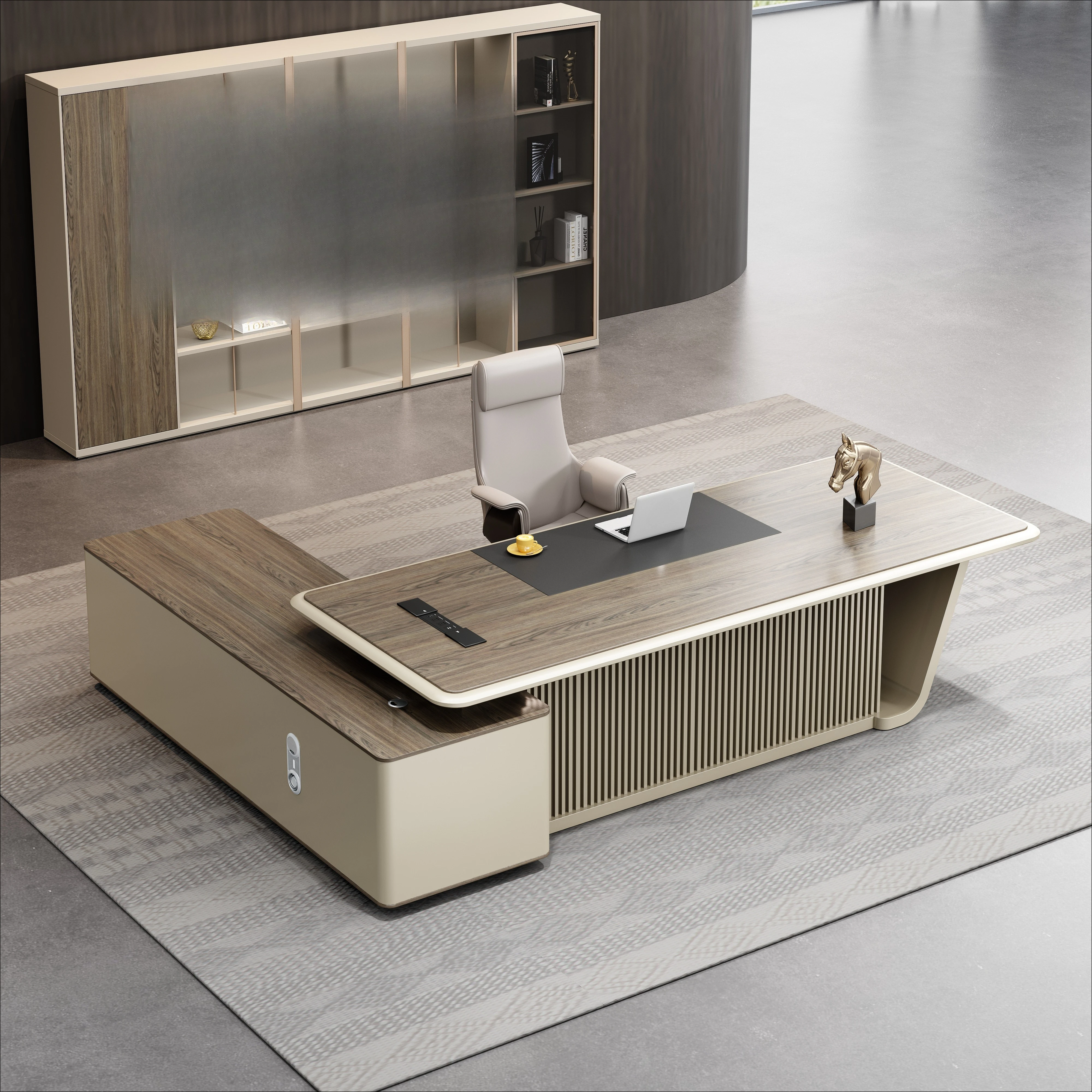 executive office furniture desk modern luxury office l shaped table