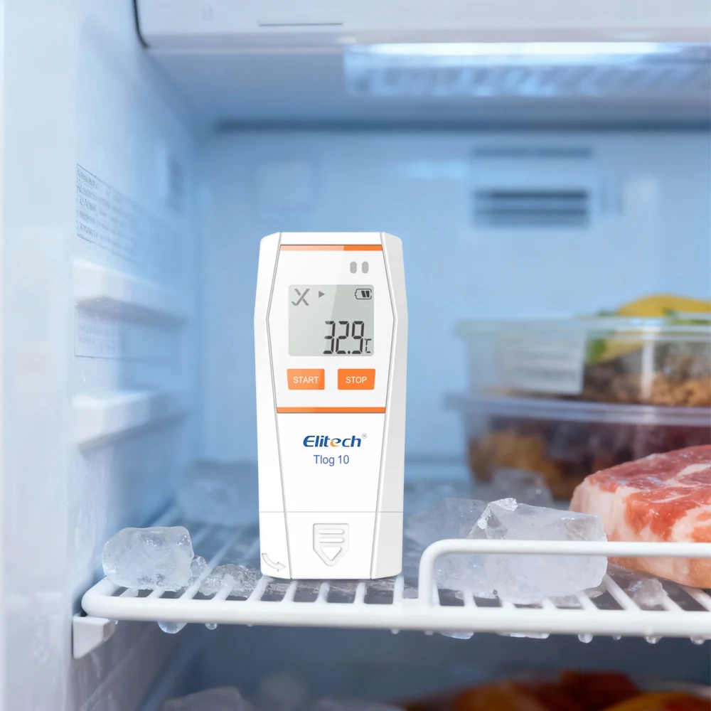 Tlog Series USB Repeatable Temperature Recorder LCD Temperature Humidity Data Logger Ultra-low Temp Monitor for Cold-chain Lab