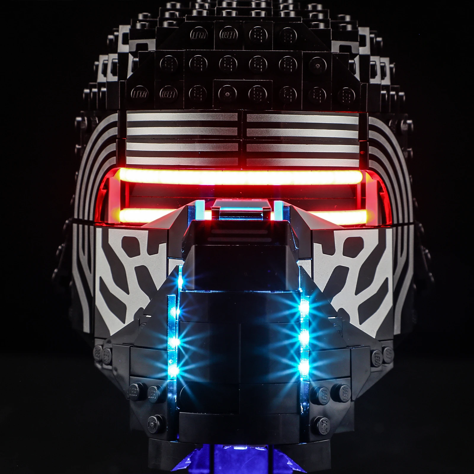 (Alleen LED-licht zonder stenen) 75415 Kylo Ren-helmideeën (exclusief bouwstenen kits sets model)