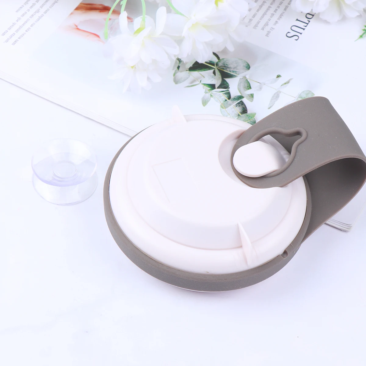 

Waterproof Wall Clock Bathroom Silent Non-ticking Shower Clocks Decorative Design Easy Install