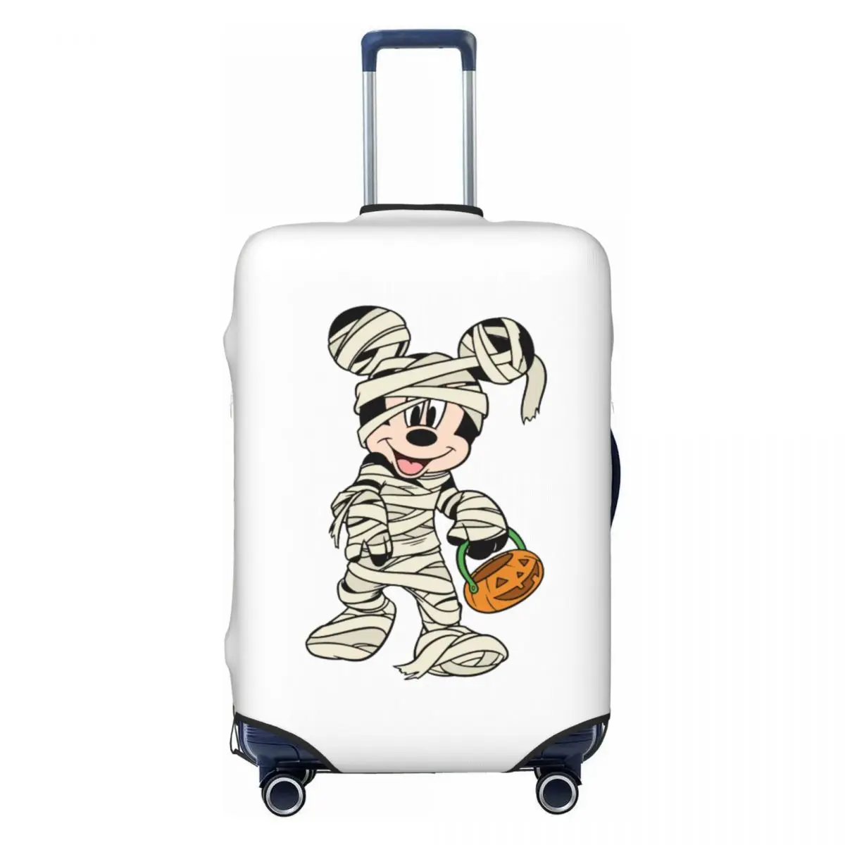 

Custom Mickey Mouse Anime Cartoon Luggage Cover Elastic Travel Suitcase Protective Covers Suit For 18-32 inch