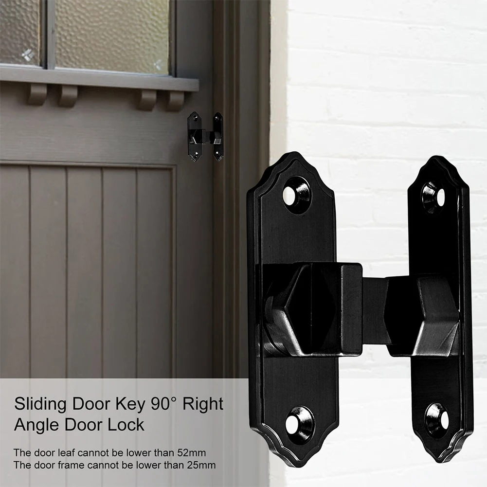 

Home And Room Doors Aluminium Alloy Bolt Toggle Guard Balconies Garden Sheds Sliding Barn Door Lock Wine Cabinet