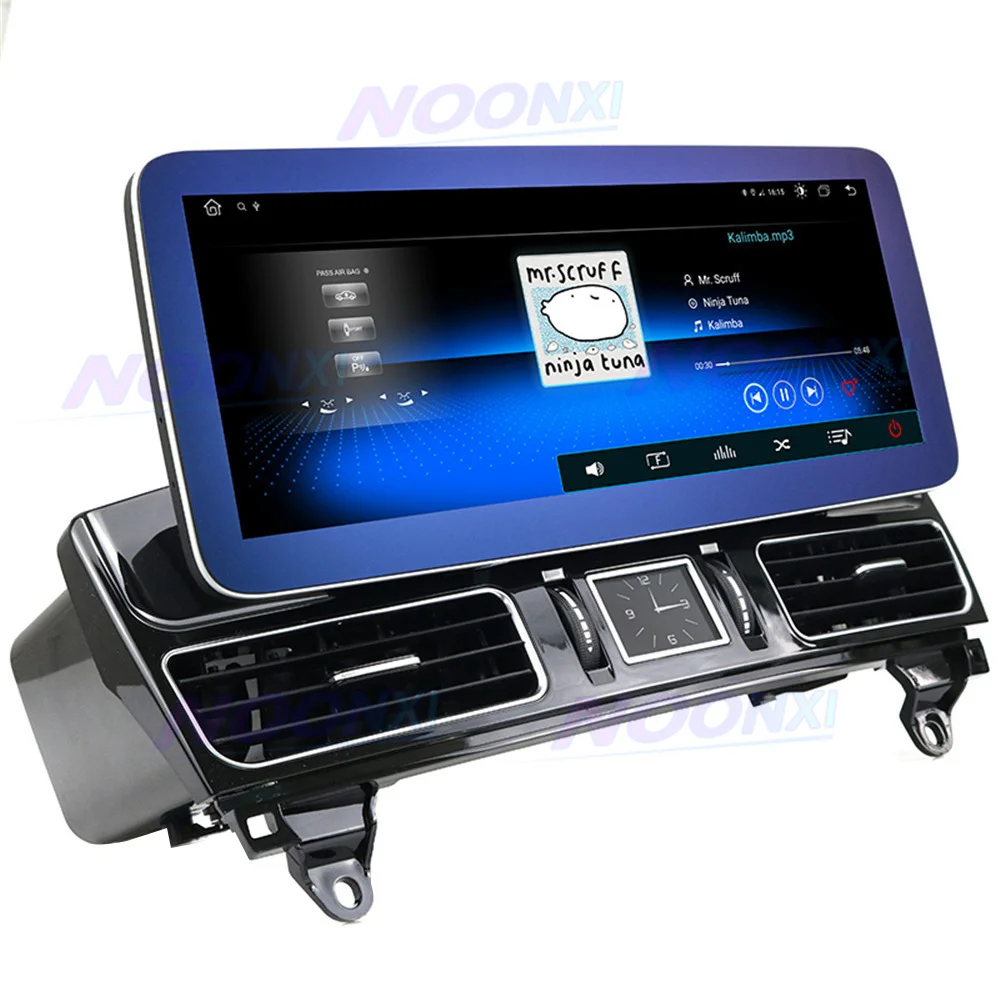 Radio con GPS para coche, reproductor Multimedia estéreo con Android, 2012G, Bluetooth, Carplay, 2 DIN, para mercedes-benz ML, 2015-128