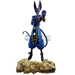 Figuras de acción de Dragon Ball Z Beerus para niños, juguete de Anime de 30cm, Super God of Destruction, regalo de colección