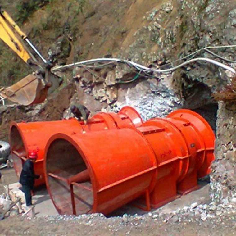 Mine Fan Mine Ventilation Fan Explosionsgeschützter Ventilator Große Menge Versorgung