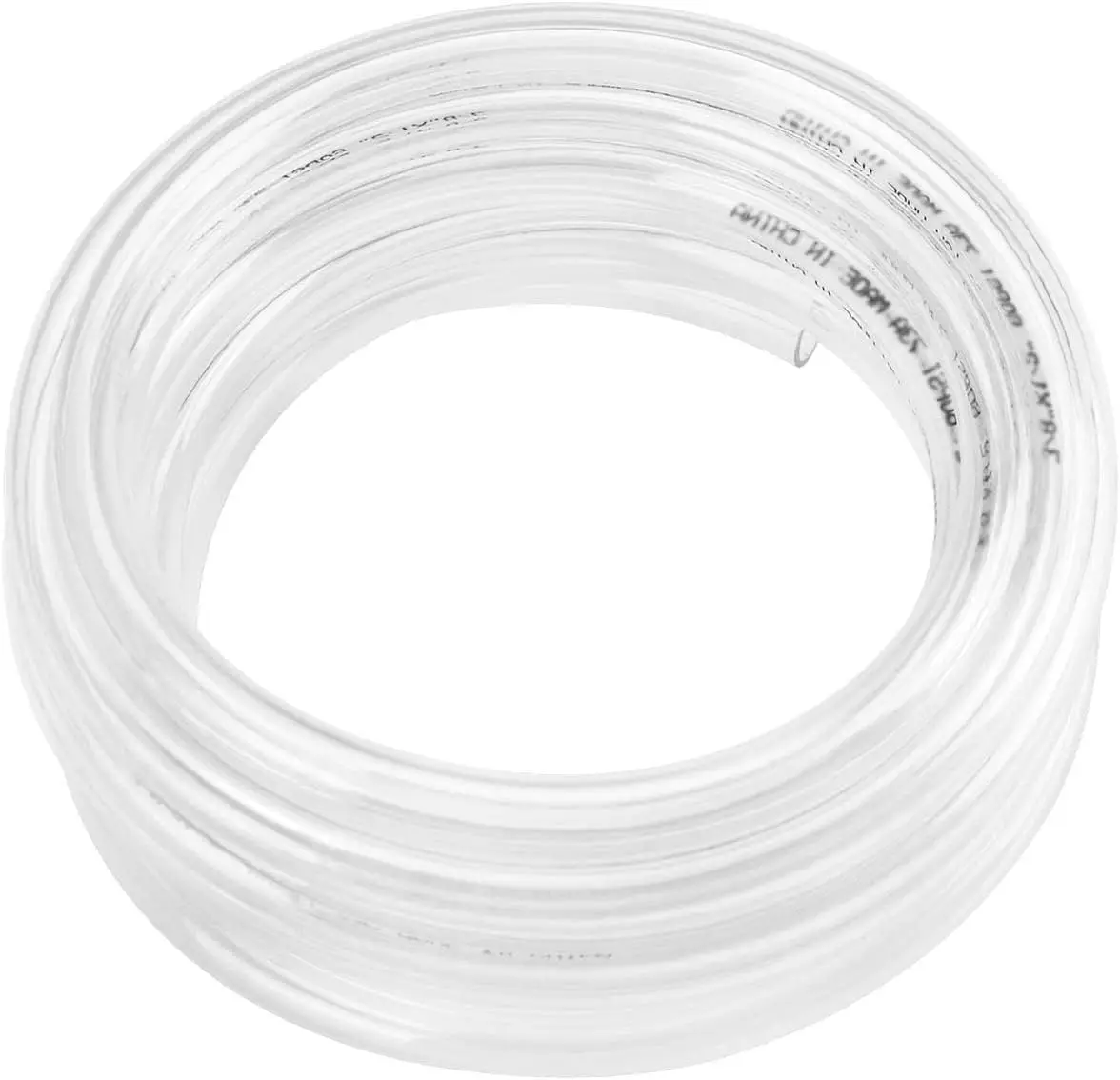 

25ft x 1-1/4" ID Clear Flexible Vinyl Tubing, UV Chemical Resistant, BPA Free Non-Toxic Hose