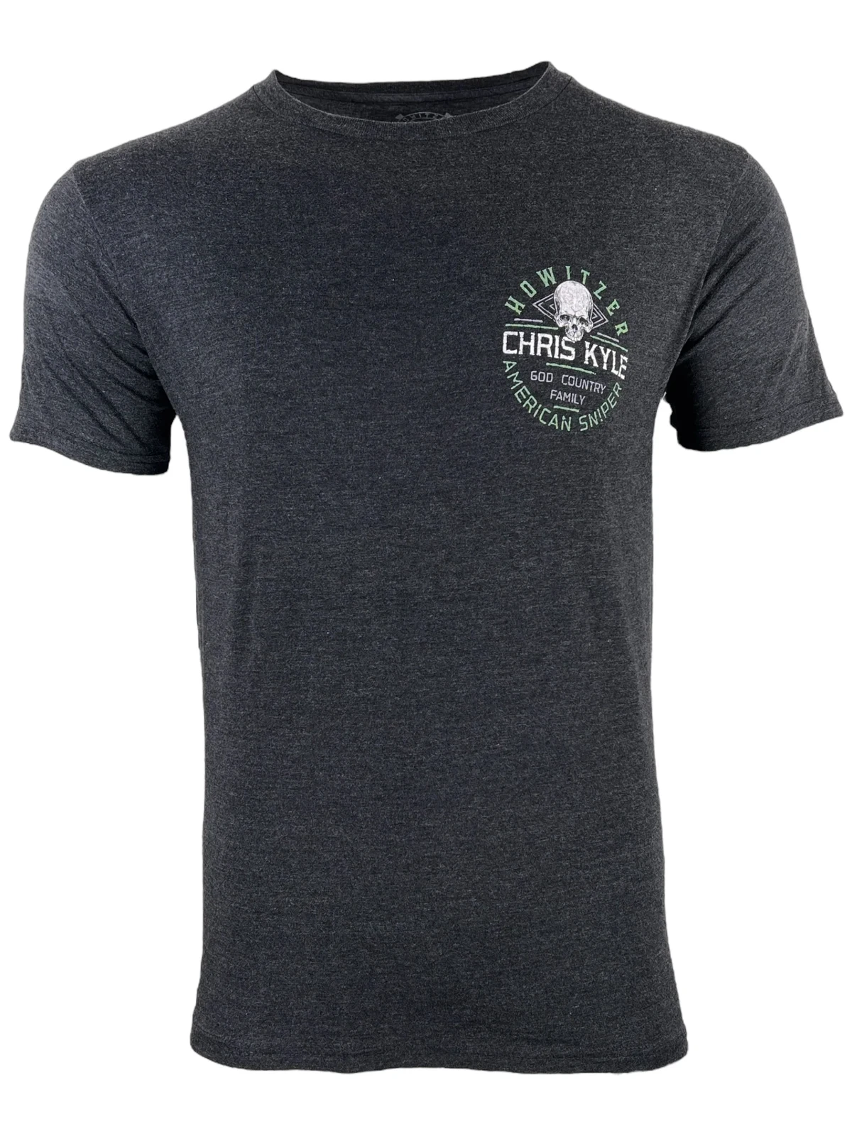 Howitzer Style Men's T-Shirt Chris Kyle Sniper's Lair Military Grunt MFG - Suitable for Sports Wear Pure Cotton
