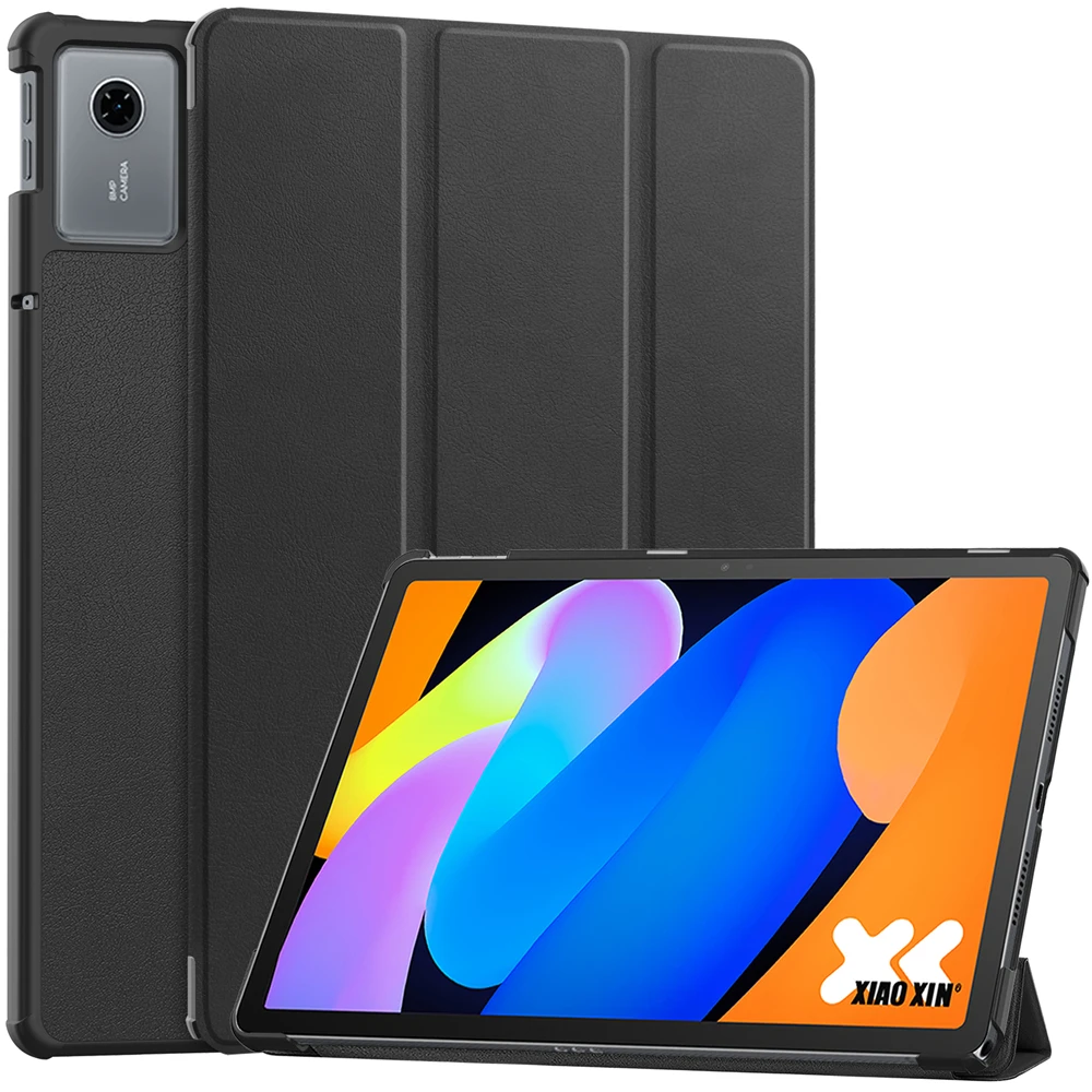 

For Lenovo Xiaoxin Pad 11 2025 Case TB335FC PU Leather Trifold Flip Stand Tablet Cover For Lenovo Tab Idea 11 inch Case TB336ZU