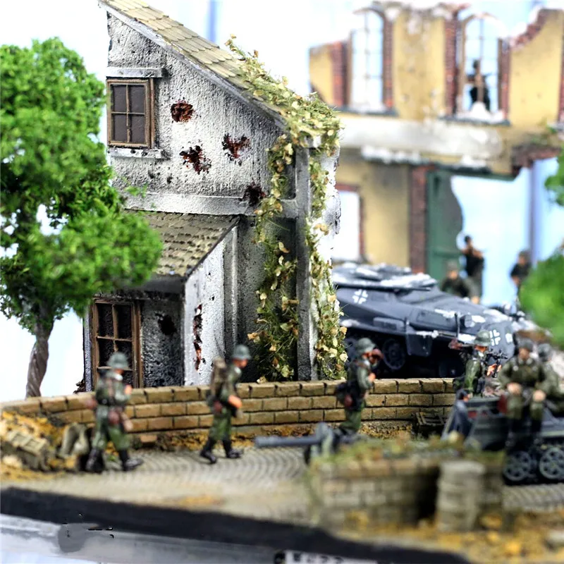 Architektur Neue Modell Feld Gras Für Gebäude Kits Spielzeug Ho Skala Zug Layout Wald Diorama Design