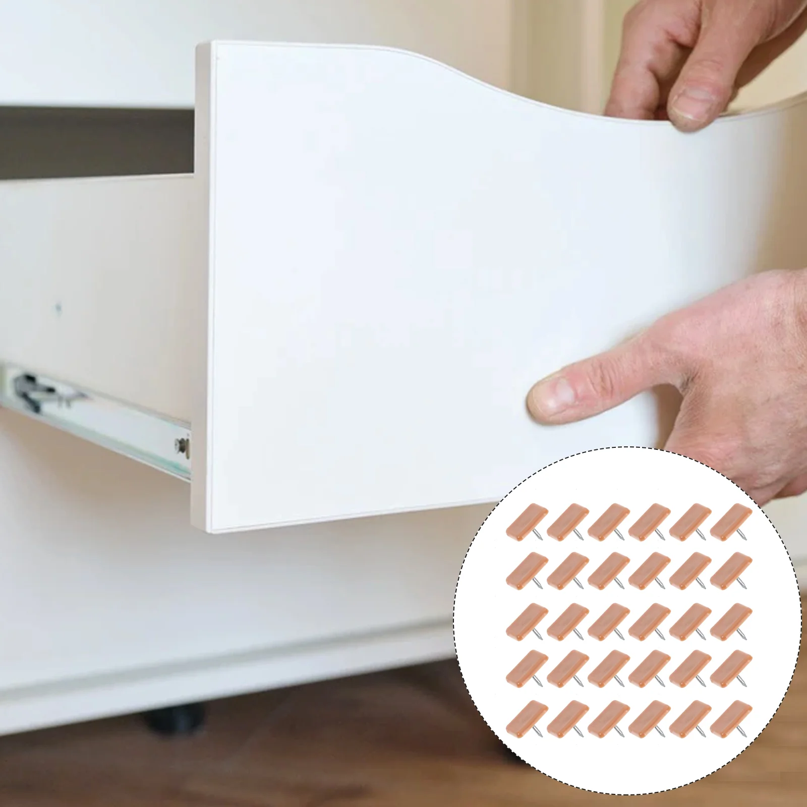 

Nails Small Square Home Drawer Sliding Furniture Rectangular Slide Useful Vanity Chairs