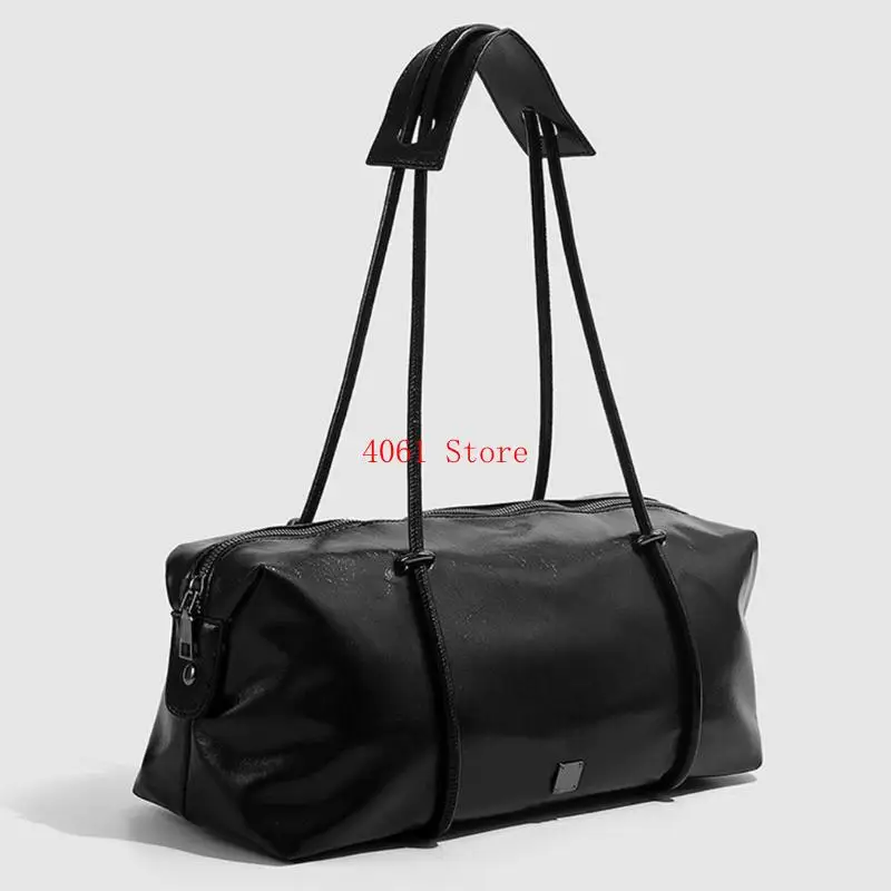 

Elegant Pillow Bag PU Leather Commuters Handbag Soft Underarm Bags Armpit Purse for Fashionable Women and Students