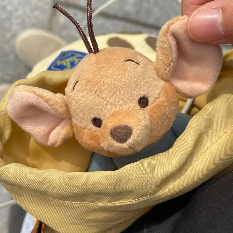 الكرتون رو الدائمة القطن دمية الفأر مائة الفكر حديقة Wallaby أفخم المفاتيح لطيف زخرفة هدية عيد ميلاد