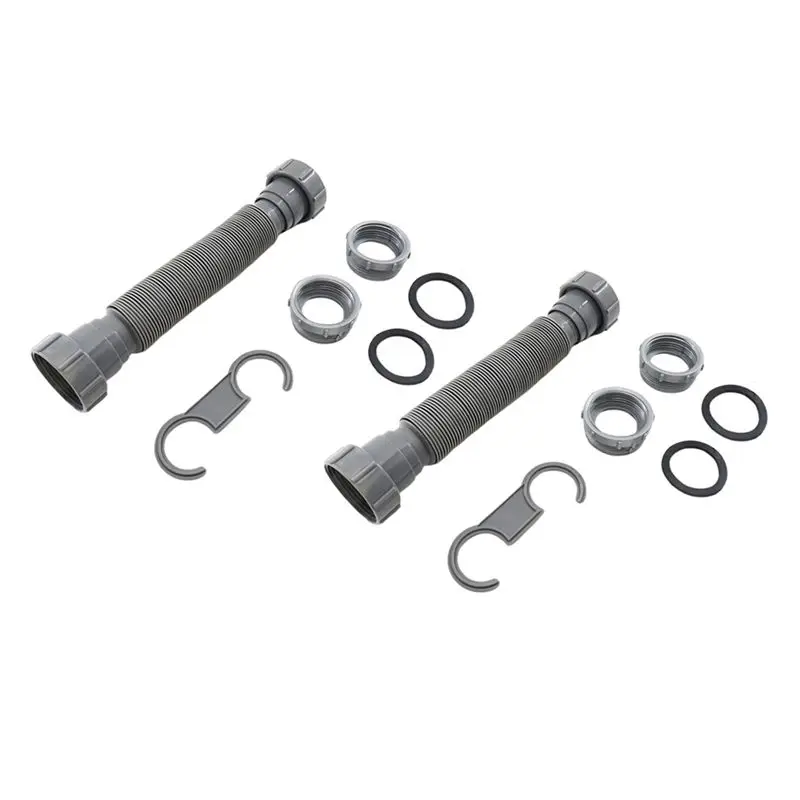 

Комплект для замены сливной и переливной трубок для кухонной мойки AEE6-2PCS, износостойкие сантехнические комплектующие