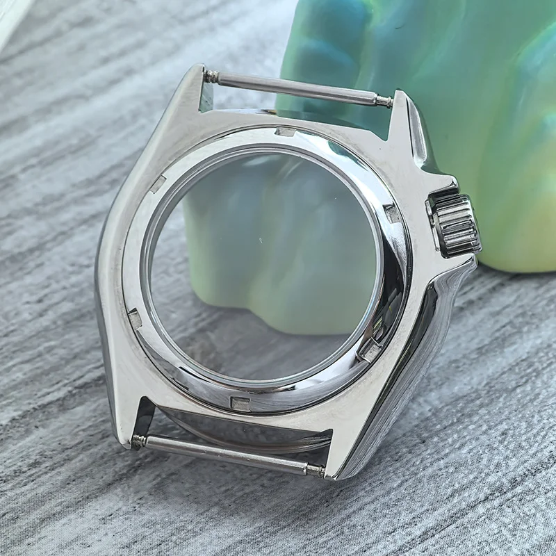 Dia 33mm Watch Case Back Mineral Transparent Glass Back Fits SKX007 SKX009 SRPD Turtle 6105 NH35 NH36 Watch Case Back Refit Part