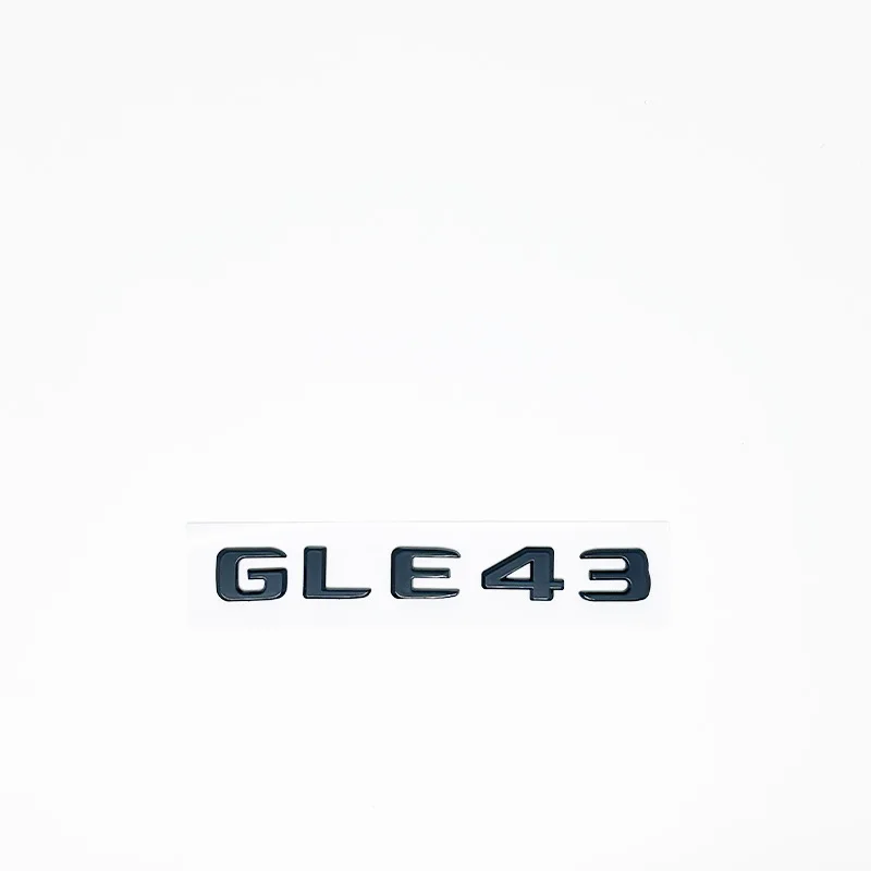 سيارة جذع رسائل شعار شارة الشارات ملصق لمرسيدس بنز GLE الفئة GLE53 GLE350 GLE400 GLE450 W166 W167 4Matic GLE63