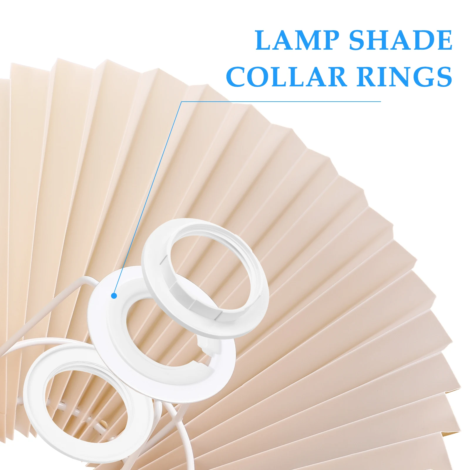 

15Pcs Lampshade Kit Plastic E27 E14 Holders Adapter Rings Light Socket ShadeReducers Lamp Parts Table Floor Lamps