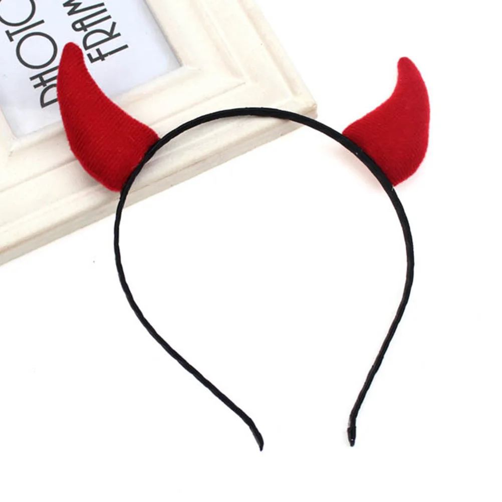 

Horn Headband Hairpin Demon Headpiece Bands Halloween Costume Cosplay Props Lightweight Comfortable One Size Fits Most Premium