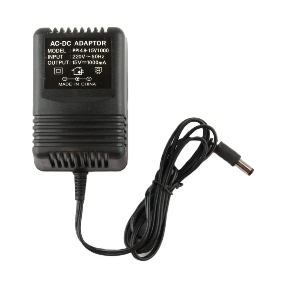 For AC‑DC Stabilized Power Adapter 15V 1000mA 1A DC Transformer Power Supply (010)