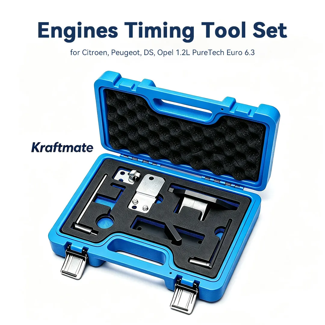 Set di Attrezzi per la Regolazione del Distribuzione per Citroen, Peugeot, DS, Opel 1.2L PureTech Euro 6.3