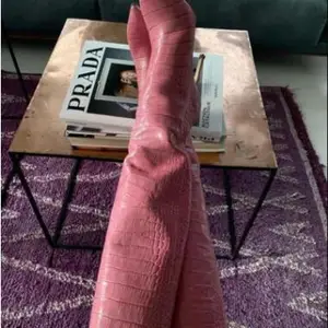 Damen fashion rossiotinblau orange Krokodilleder bei Kniegrößen Hochleistungsstiefel Röhre in Styletto Fine Heels Long Track Boots Stiefel rutschen 6 Hauptverkäufe Frauen Orange Stiefel - №6