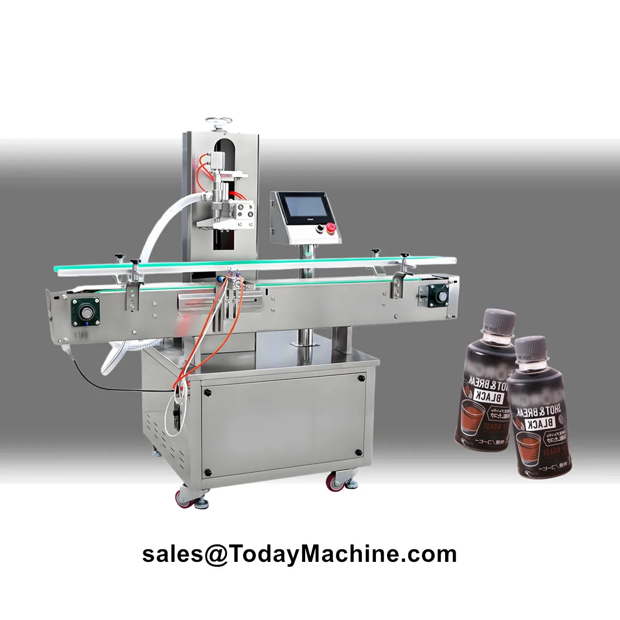 Automatic Servo Piston Glass Bottle Beverage Oil Juice Liquid Bottling Filling Packaging Machine Production Line