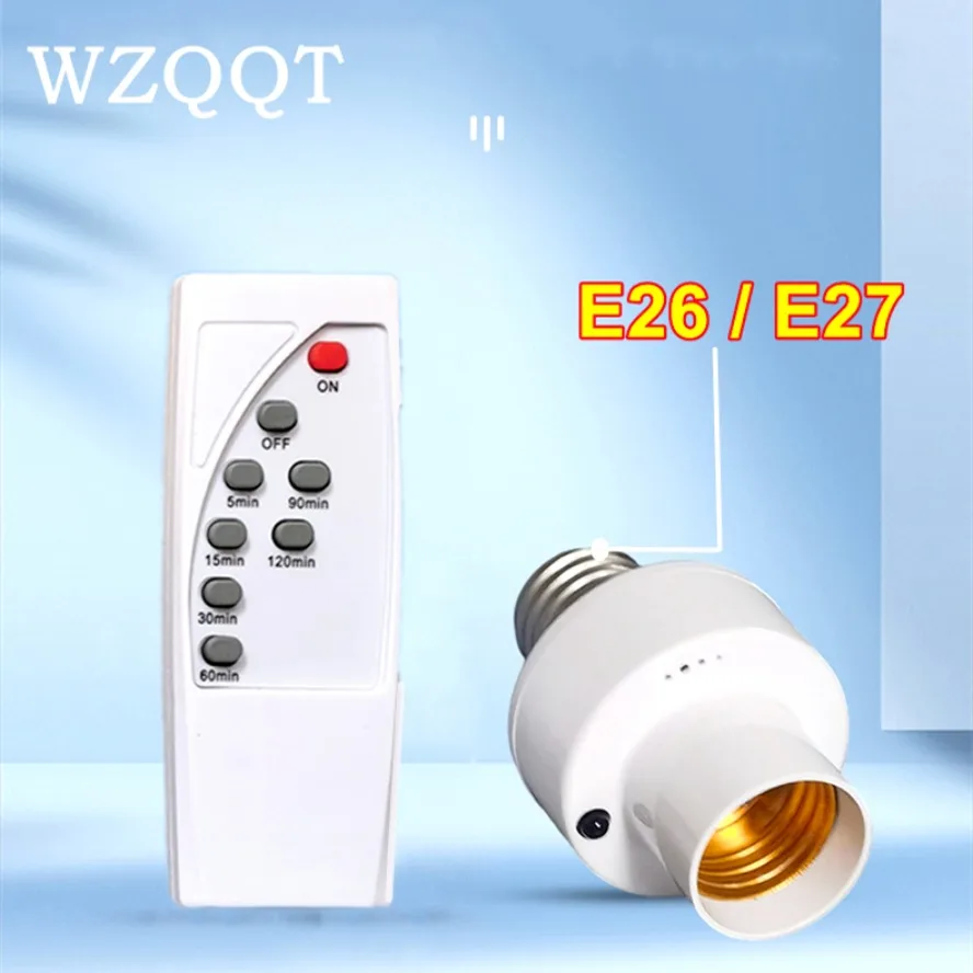 Smart Timer Switch Infrared Wireless Remote Control Lamp Holder 220V 110V House Multi Light Switch Room Bedroom Smart Switch