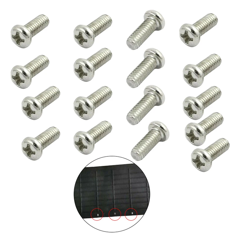 Parafuso de aço inoxidável m3 x 8cm para scooter elétrico, com cabeça redonda, tampa cruzada, para xiaomi mijia m365, 17pcs