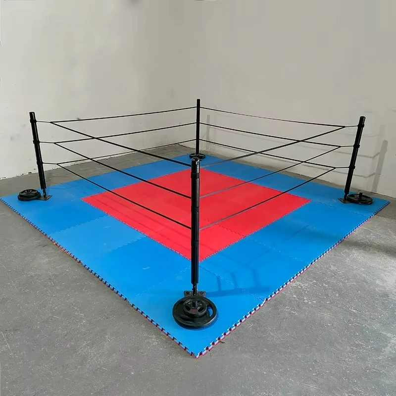 Mini Portable Boxing Ring, Competition and Training Upright Boxing Ring, Ideal for Daily Training and Practice