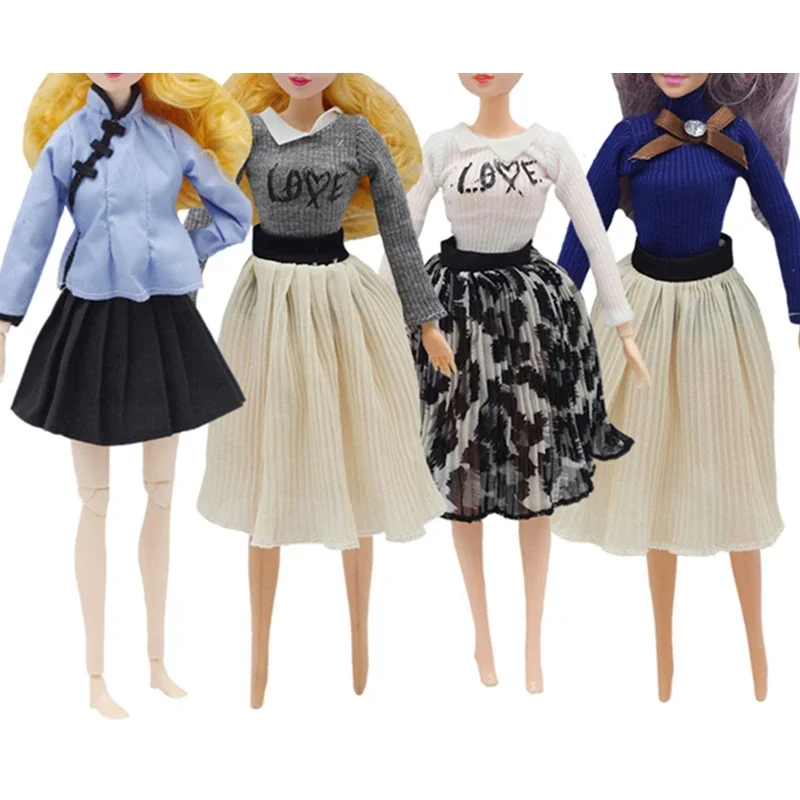 New Doll Clothes Party Doll's Skirt Fashion Handmade Habiliment for 29cm Plaything Dress Up Gift DIY Toys Accessories