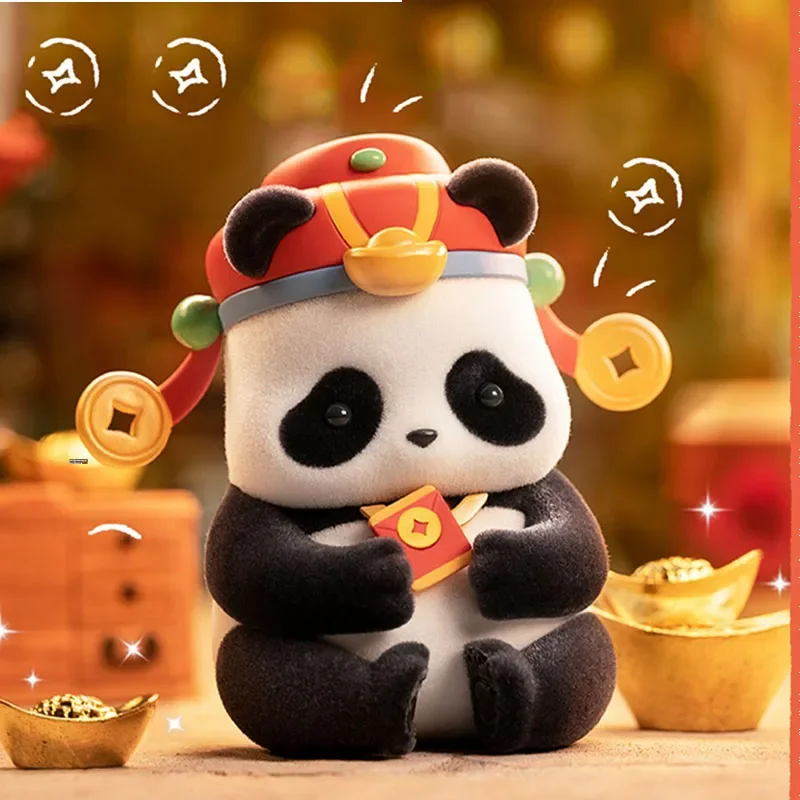 

52TOYS Panda Roll Good Lucky New Year Series Blind Box Toys Kawaii Anime Action Figure Surprise Mystery Box Dolls Girls Gift