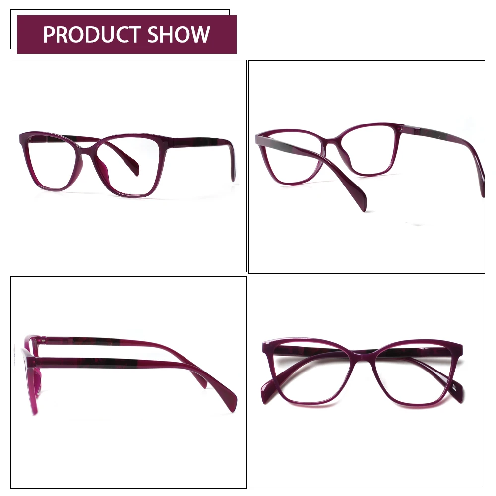 CLASAGA Reading Glasses Spring Hinges Women Men HD Lens Printed Frames Fashion Rectangle Prescription Glasses image 5