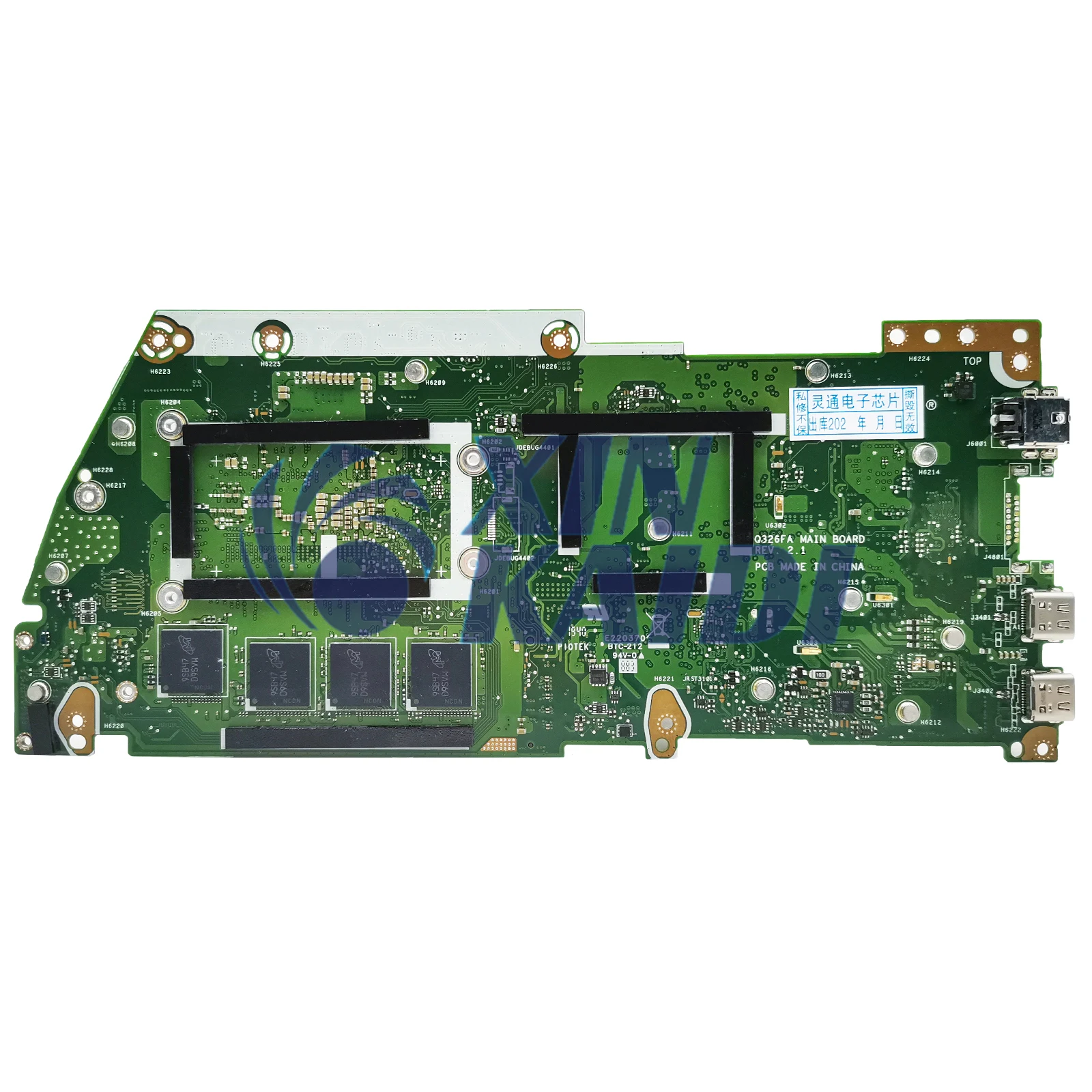 Placa base para portátil ASUS Q326, Q326FA, Q326F, UX362F, UX362FA, CPU i3, i5, i7, 8th Gen, 4GB, 8GB, 16GB de RAM