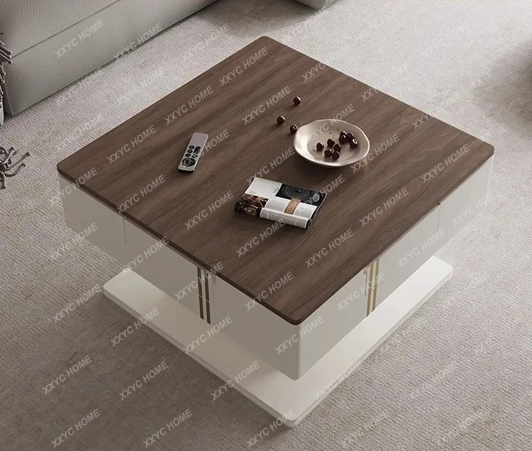tea table all-in-one machine multi-function automatic electric lifting coffee table light luxury