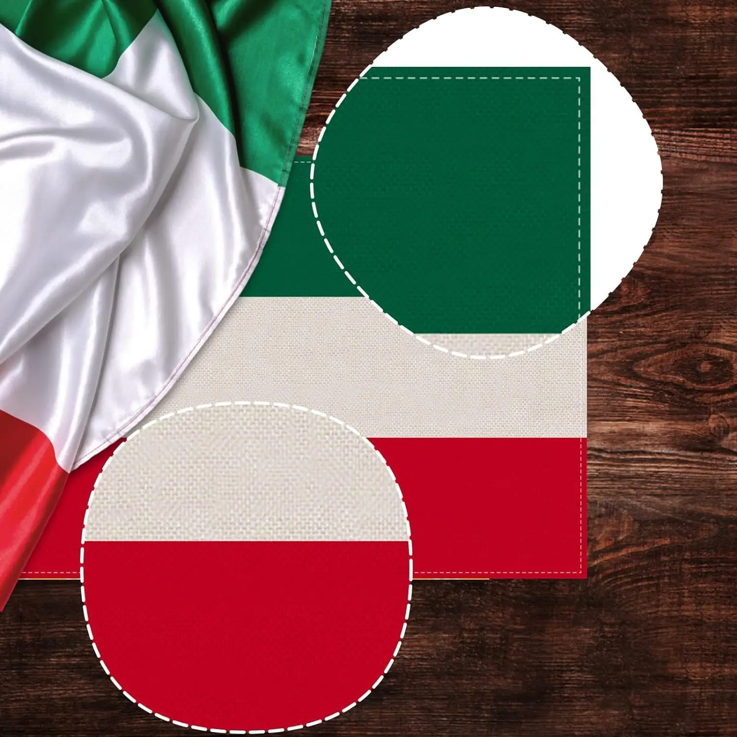 إيطاليا الإيطالية تحت عنوان الكتان الجدول عداء عطلة ديكور حفلات قابلة لإعادة الاستخدام مزرعة المطبخ طاولة طعام عداء ديكور المنزل #4