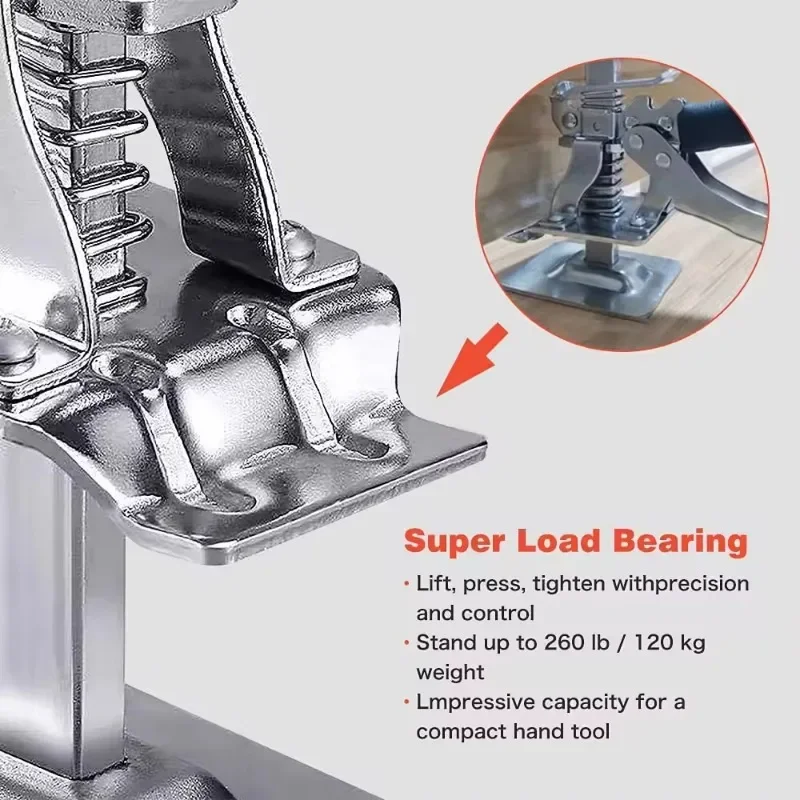 Tile Height Adjuster Elevator Tool Multifunction Labor-Saving Arm Jack Door Panel Drywall Lifting Hand Lifting Tool Lifter