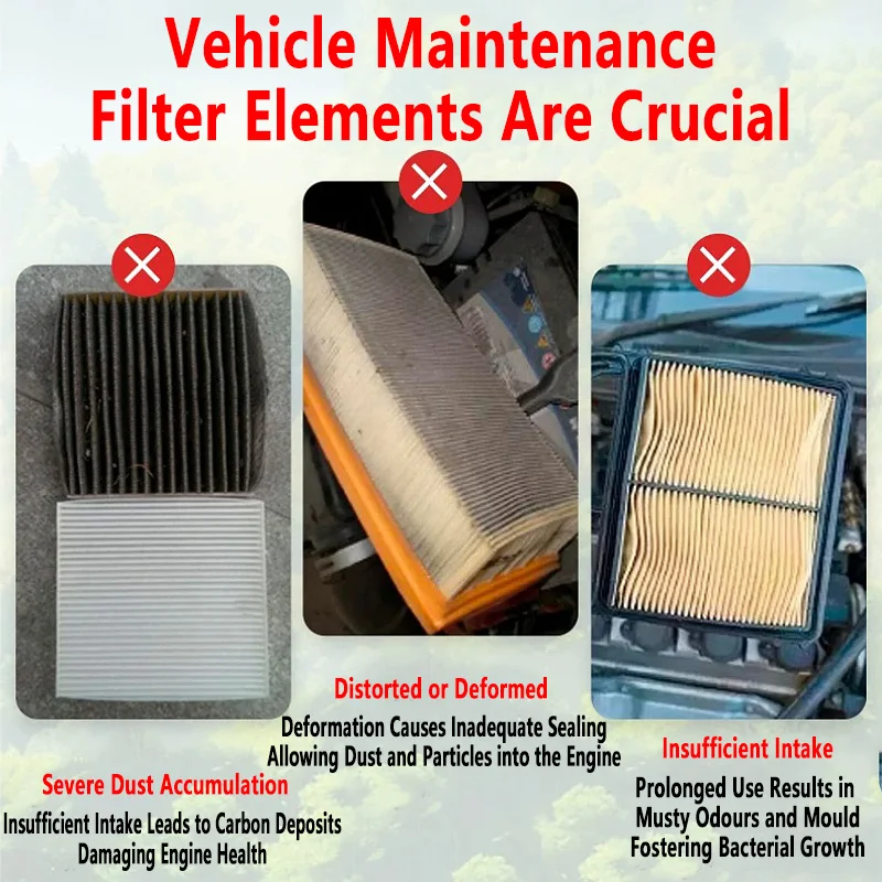 

Автомобильный воздушный фильтр, автомобильный воздушный фильтр двигателя для Chevrolet Blazer 2019 ~ 2026 2025, комплект угольных салонных фильтров, запасная замена автомобиля