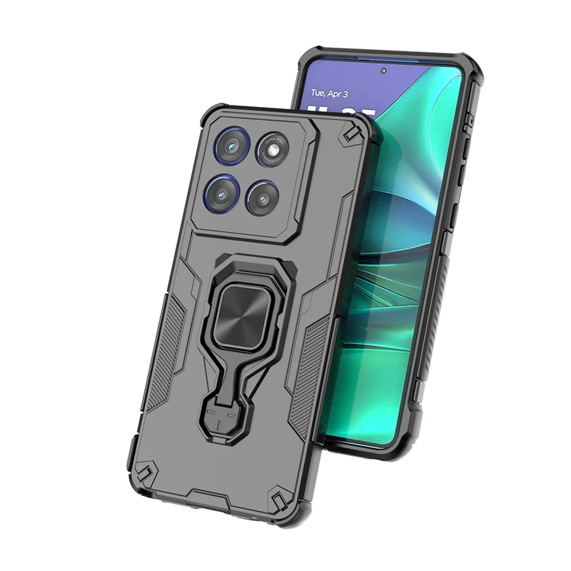 

Magnetic Iron Sheet King Kong Phone Case For Motorola Edge 60 Stylus Case Metal Kickstand For Moto Edge 60 Stylus чехол Cover