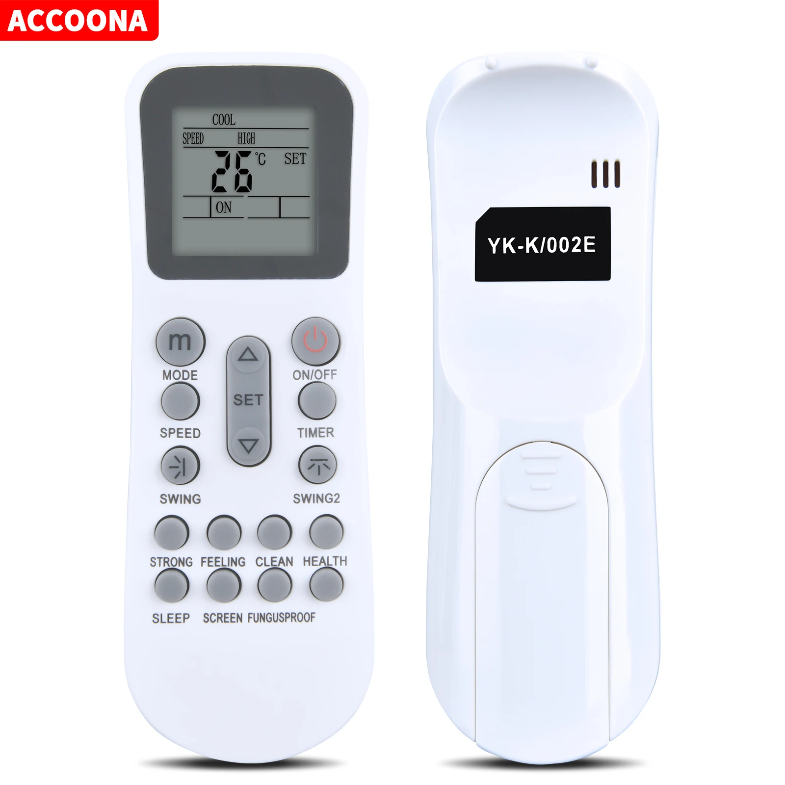 New Original Remote control YKR-K/002E AC Air Conditioner For AUX YKR-K/204E Ykr-k/001e Remoto Controle