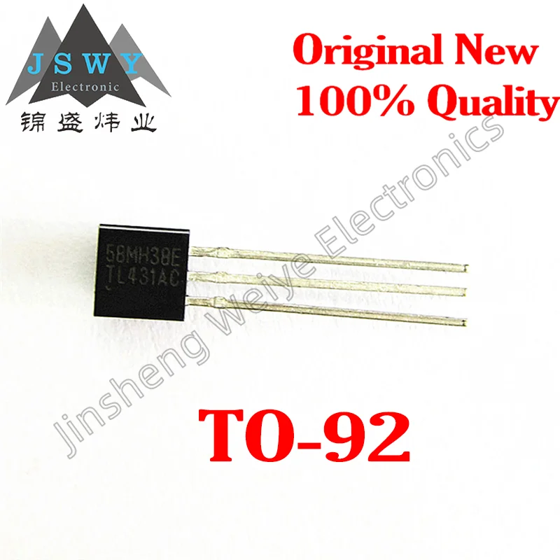 

(50 pieces) TL431ACLP TO-92/Precision Programmable Voltage Reference Chip/100% Original/In Stock/Fast Delivery