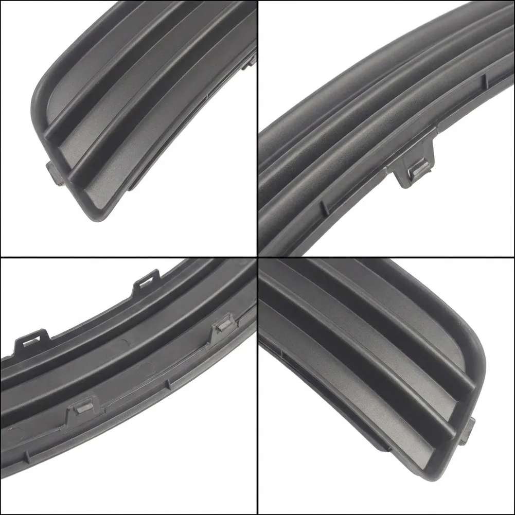 FOR For A3 2008-2012 FRONT BUMPER LOWER GRILLE LEFT AND RIGHT ABS BLACK AIR INTAKE COVER 8P0807681D 8P0807681E 8P0807681T