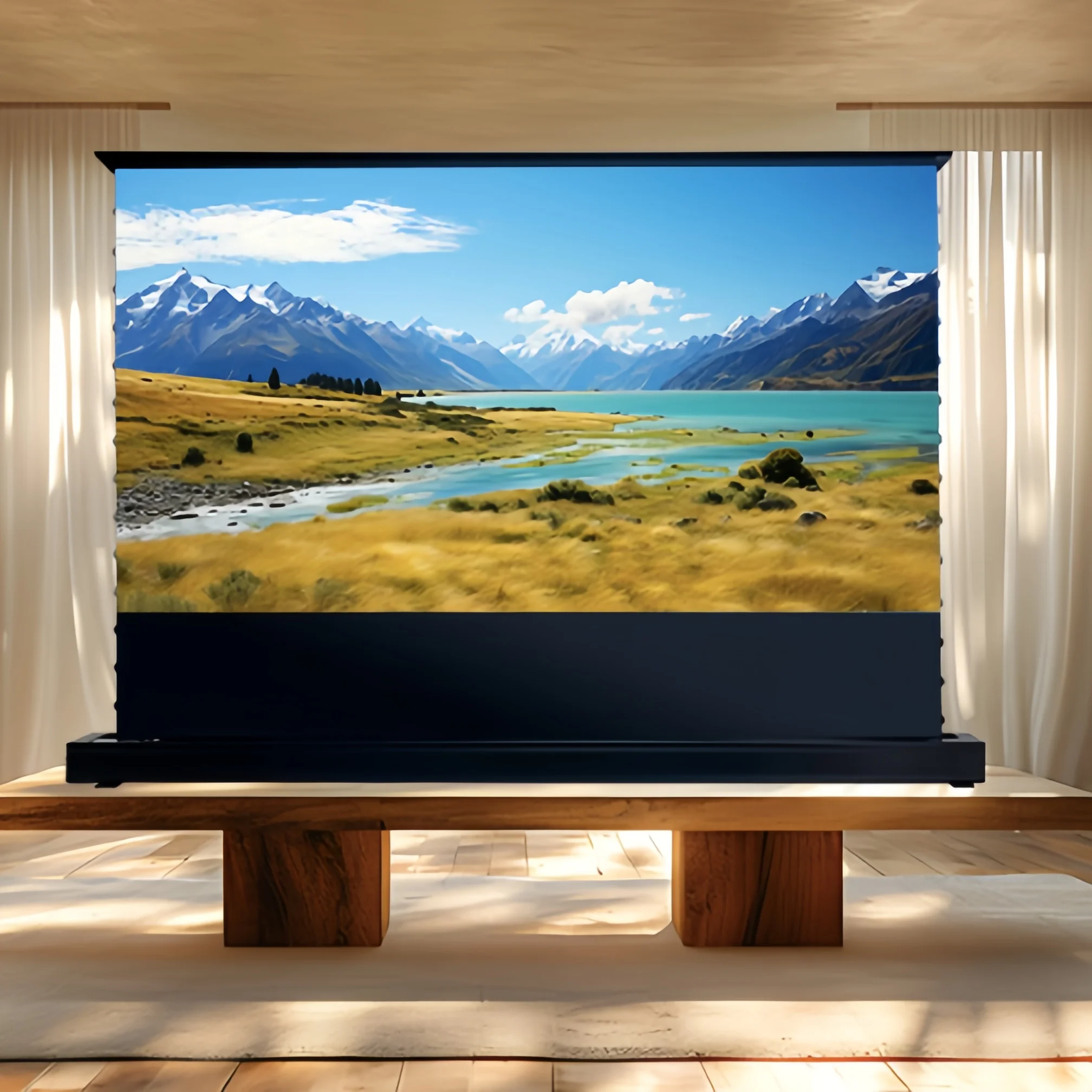 Profesyonel Elektrikli Zeminde - Home Cinema Screen incelemesi ve fiyatı