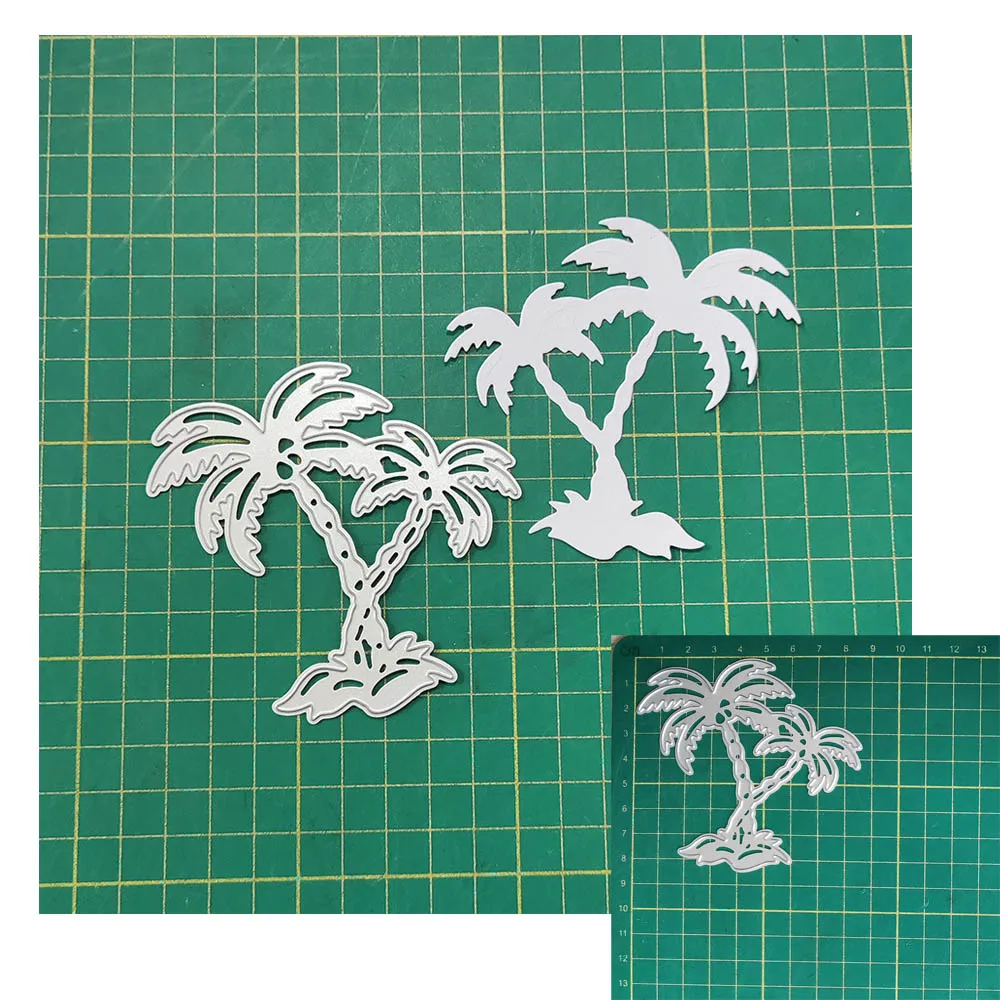 

Coconut Tree Metal Cutting Dies DIY Scrapbooking photo album paper card decorate Embossing Template