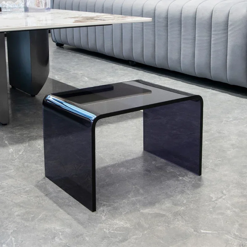 

Акриловый обеденный стол Минималистичный прозрачный эстетический современный боковой офисный уникальный чайный столик