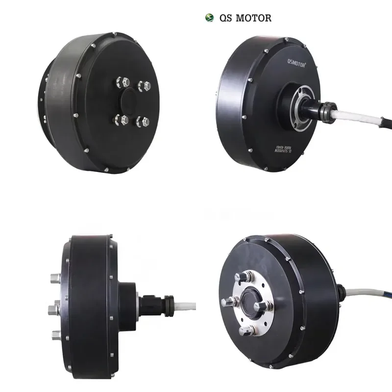 for QS Motor 5000W QS260 V4 High Power Brushless DC Motor New Cover Type Hub Motor for Electric Vehicles and All Terrain