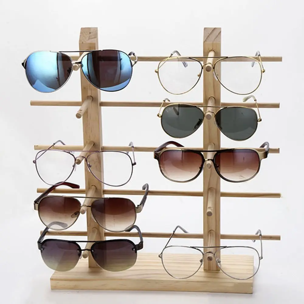 Counter Top Multi Layers Home Organizer Glasses Shelf Holder Exhibition Frame Eyeglasses Display Stands Sunglasses Storage Rack