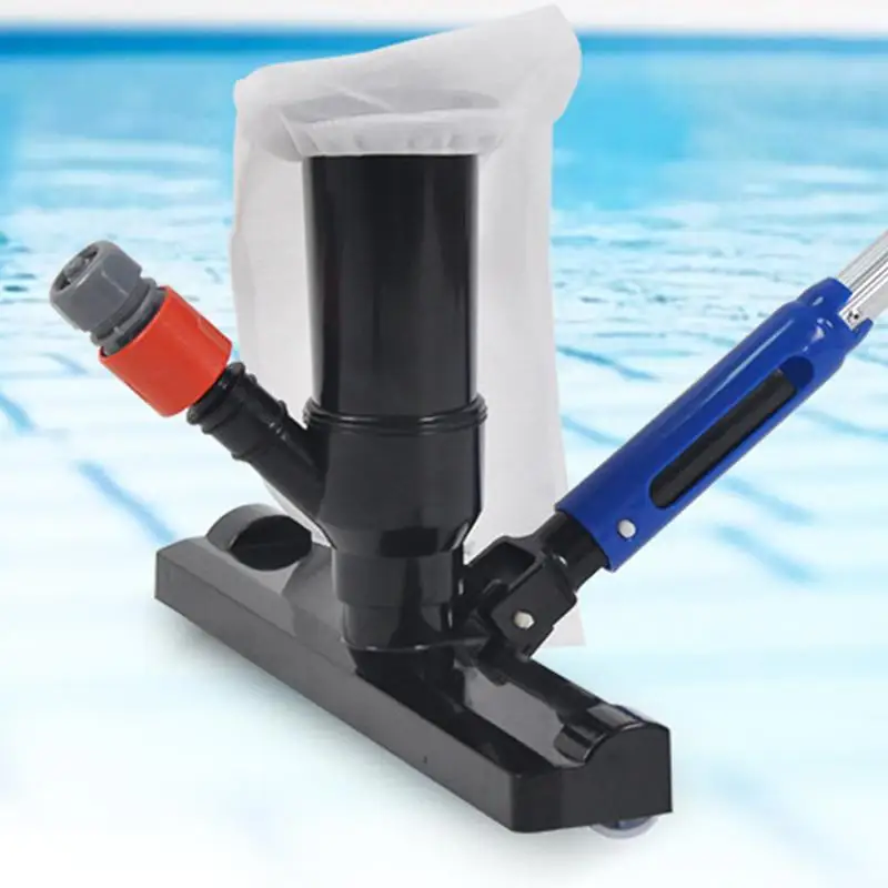 Above Ground Pool Vacuum Head Pool Vacuum Brush Pool Scrub Brush With Swivel Hose Connection Pool Cleaning Head For Swimming