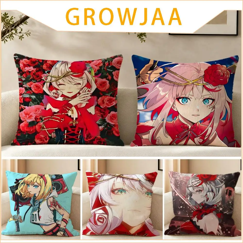 Anime takt op.Destiny Cushion Cover Pillow Short Plush fresh natural Cushion for Living Room Bedroom Sofa Home Decoration