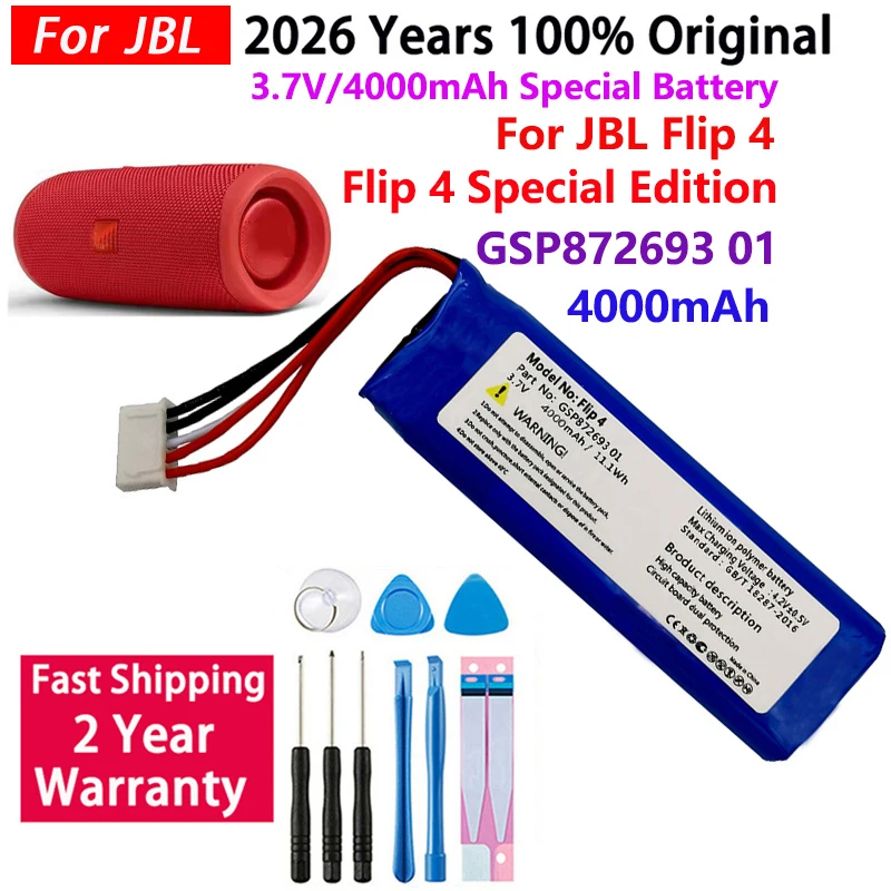 Original Speaker Battery For Harman Kardon Onyx Studio For JBL Charge Boombox Flip Pulse Xtreme 1 2 3 4 5 6 Go Play Onyx Mini view 4