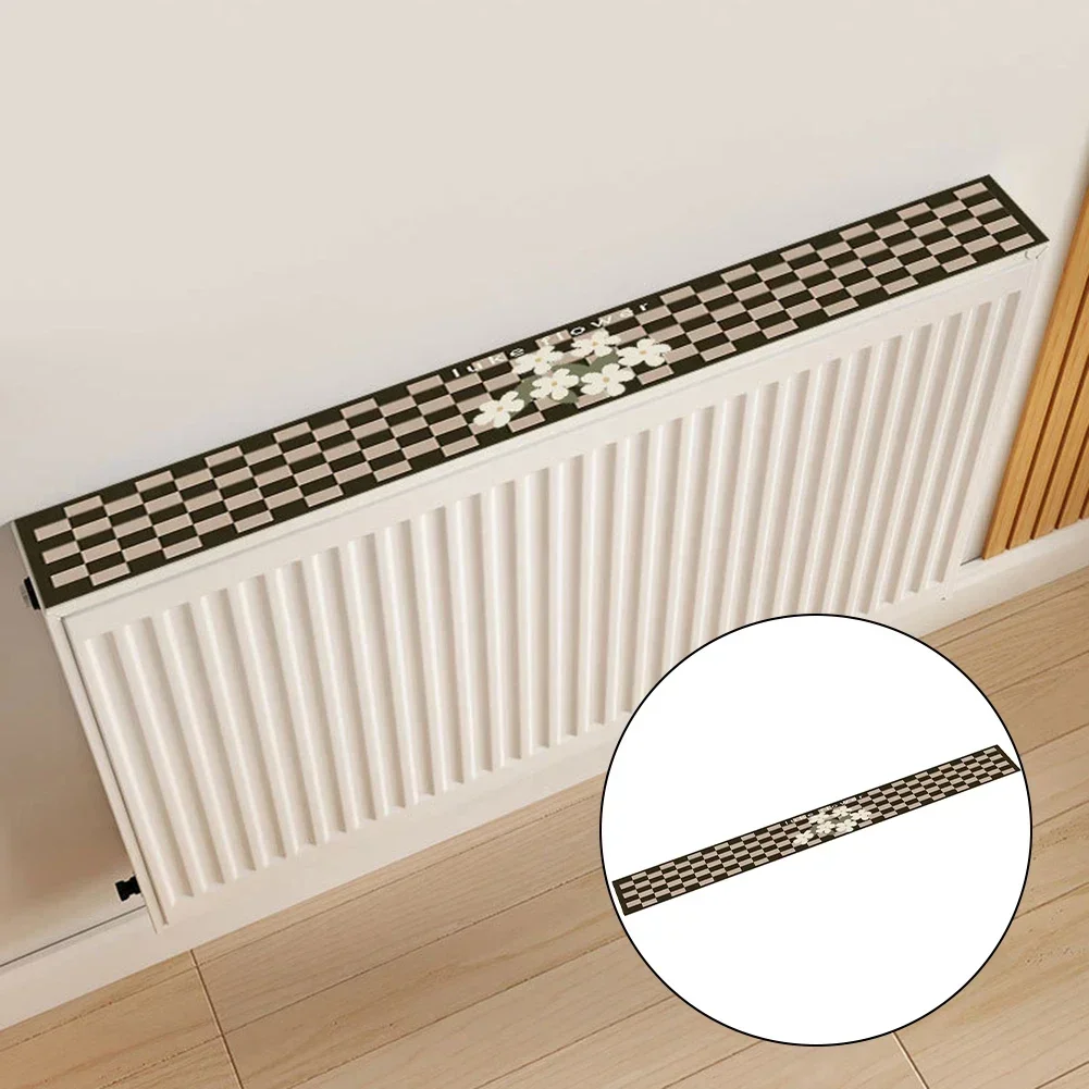 Effortlessly Maintain Cleanliness in Your Home with a Magnetically Attached Radiator Dust Cover in Elegant Design